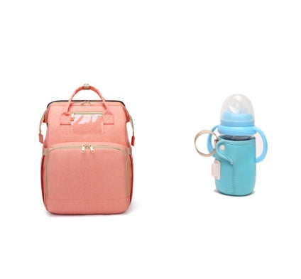 USB Charging Version Mommy Bed Backpack