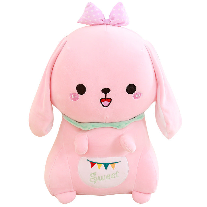 Cute rabbit doll doll doll pillow