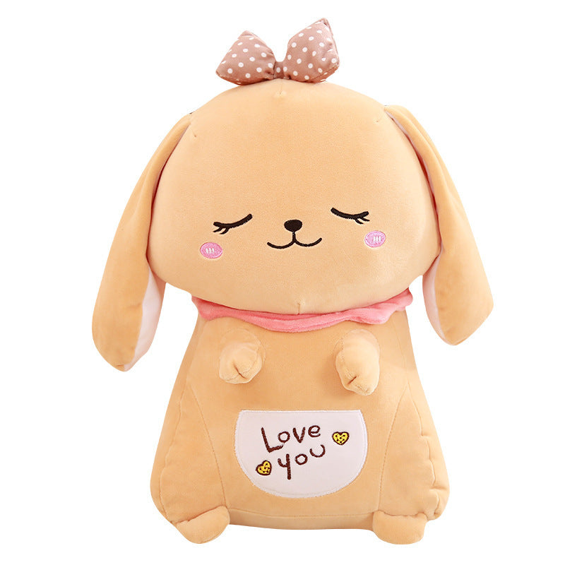 Cute rabbit doll doll doll pillow