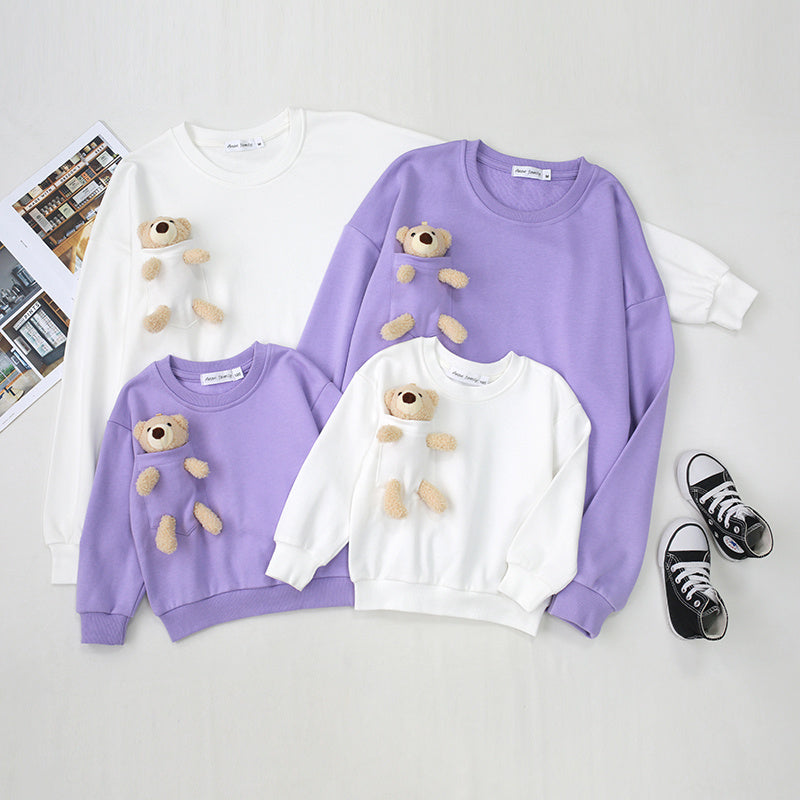 teddy pear sweatshirt