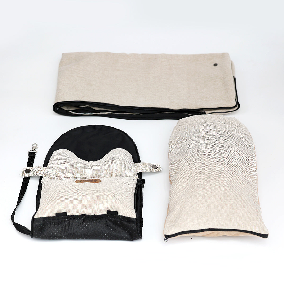 Car Central Dog Car Seat Bed Portable Dog Carrier