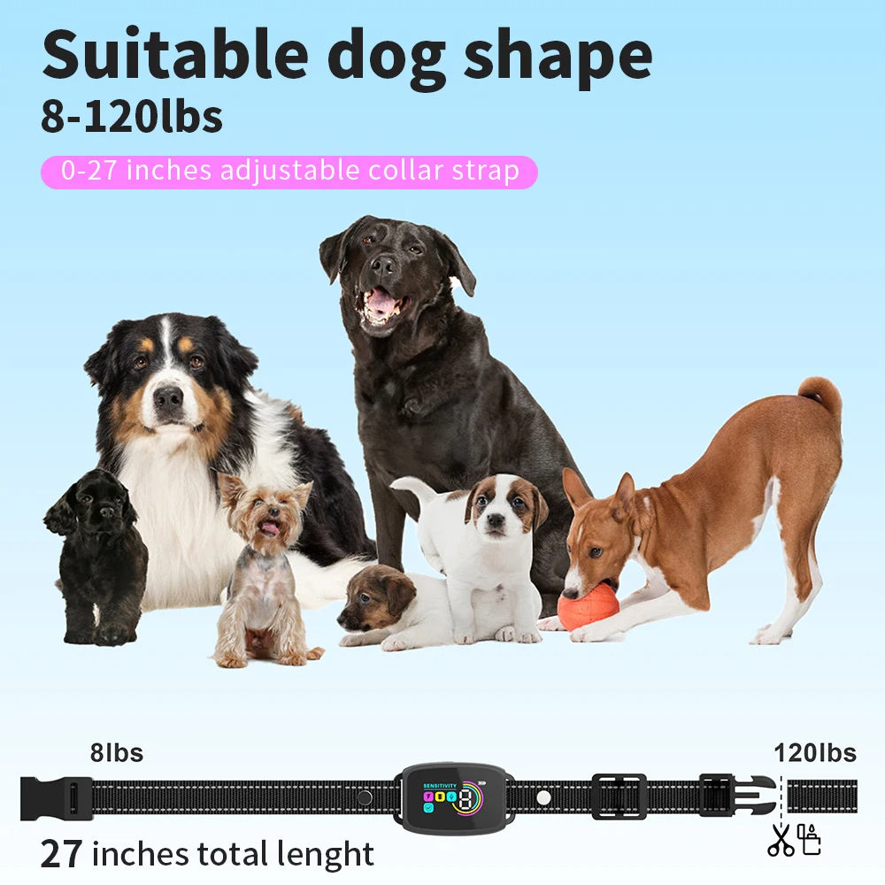 Smart Automatic Anti Barking Dog Collar (Rechargeable)