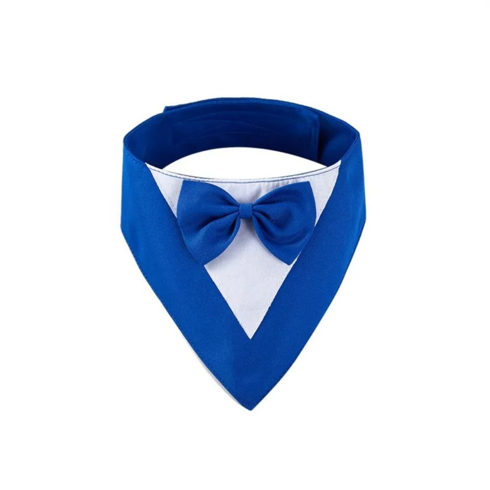 Pet Triangle Bib Bow Saliva Towel