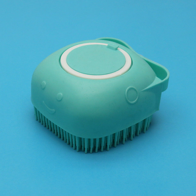 Silicone Dog Bath Massage Gloves Brush