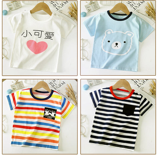 Children's Short-sleeved T-shirt cotton