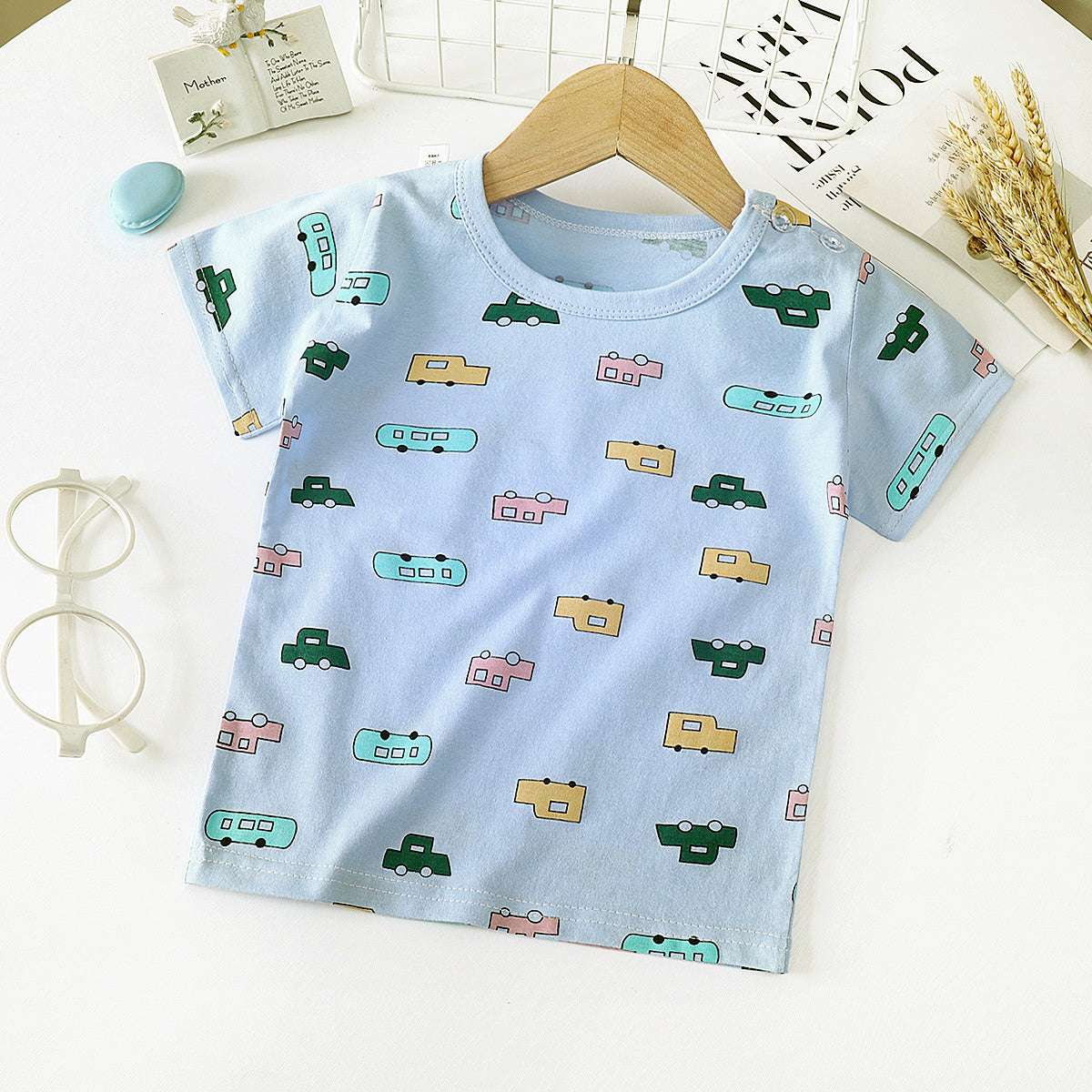 Children's Short-sleeved T-shirt cotton