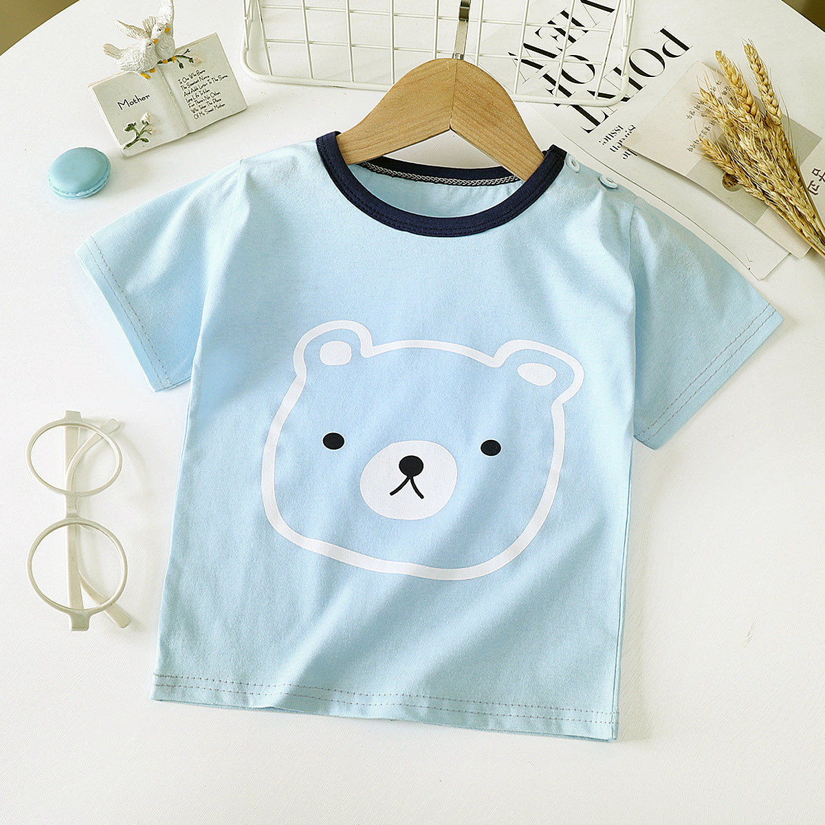 Children's Short-sleeved T-shirt cotton