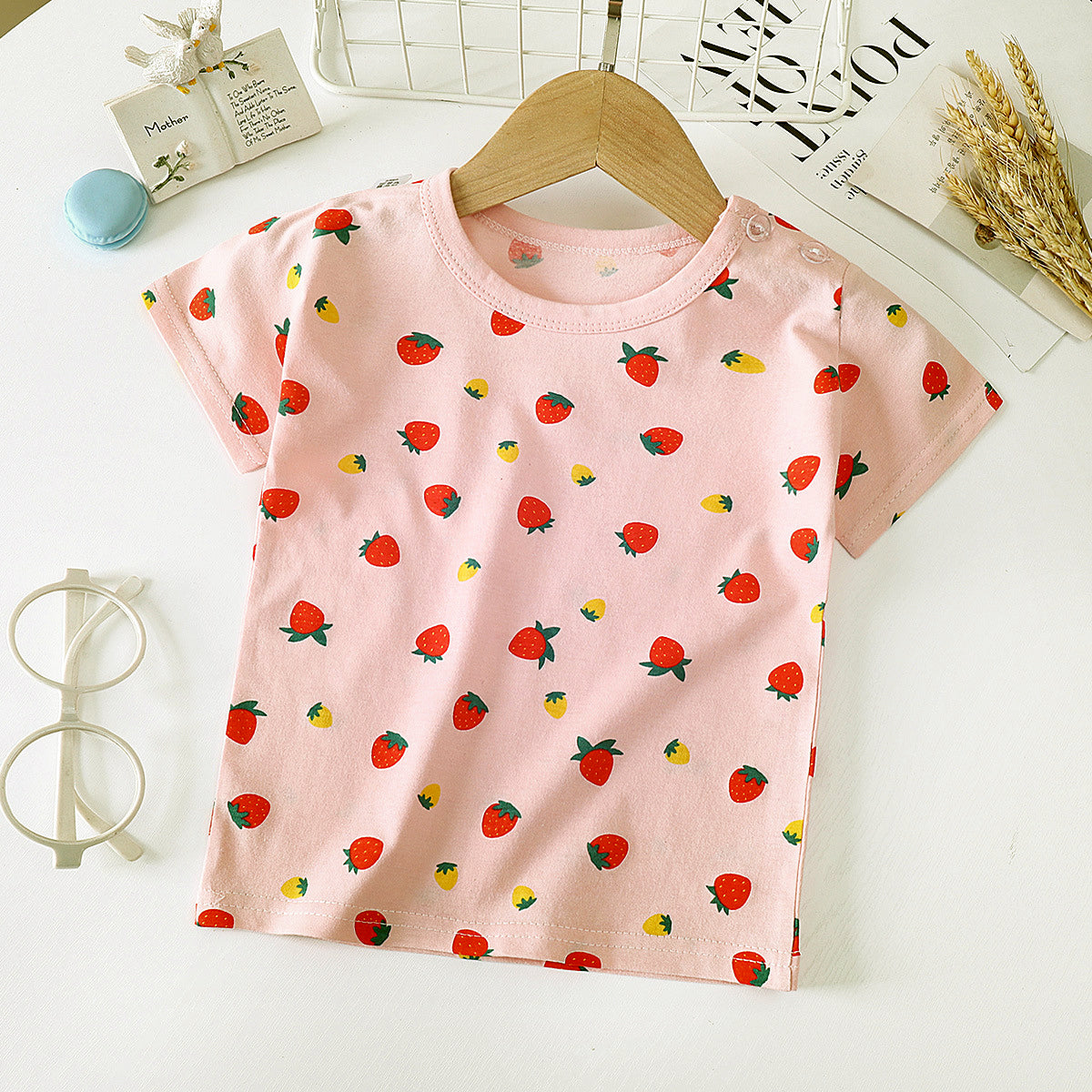 Children's Short-sleeved T-shirt cotton