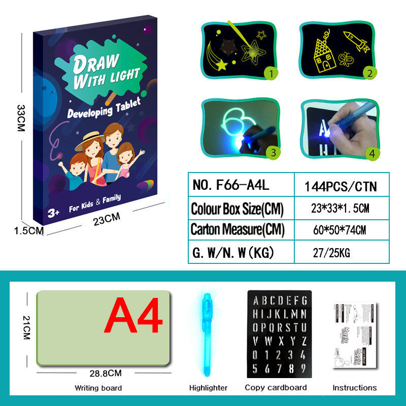 Educational Toy Drawing Pad 3D Magic 8