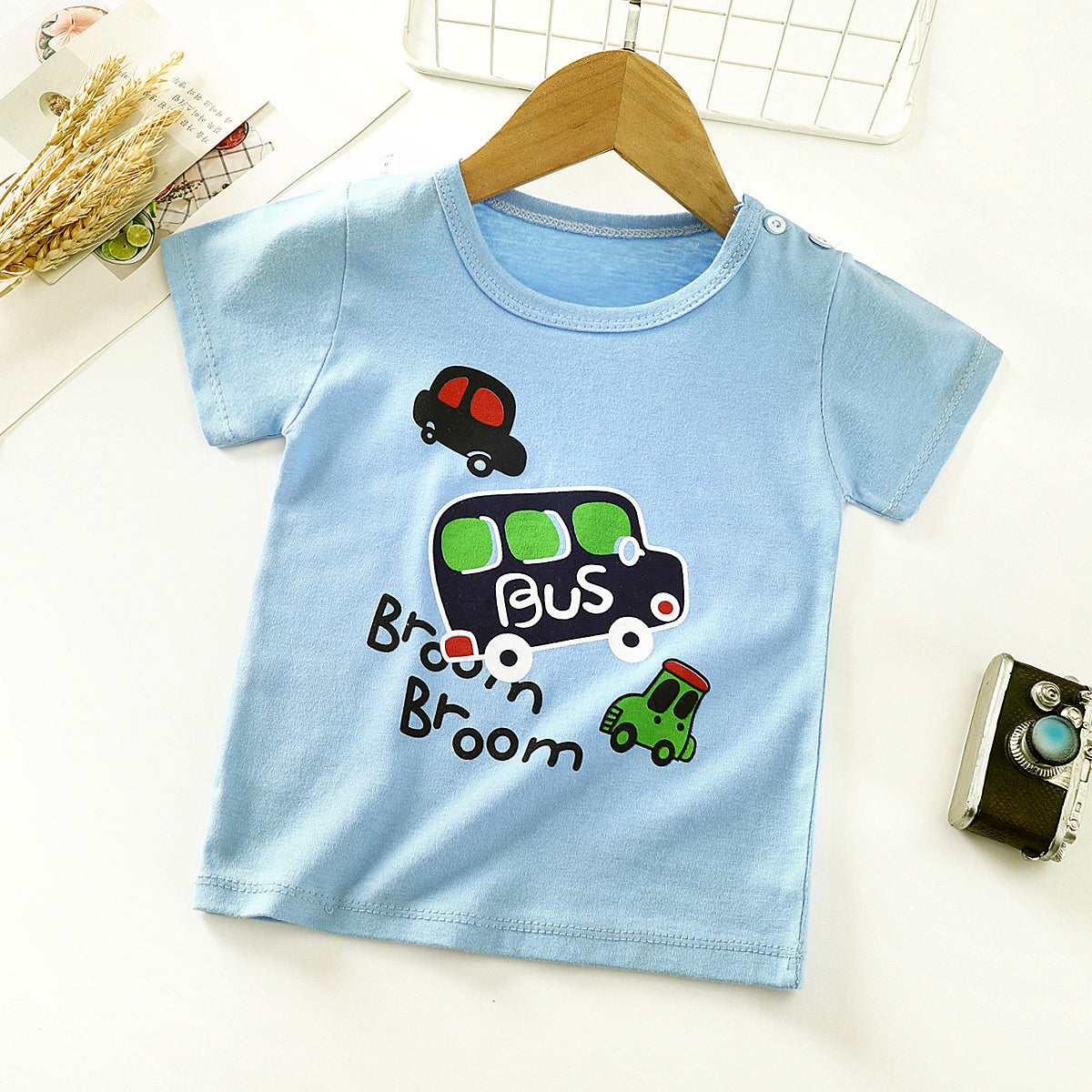 Children's Short-sleeved T-shirt cotton