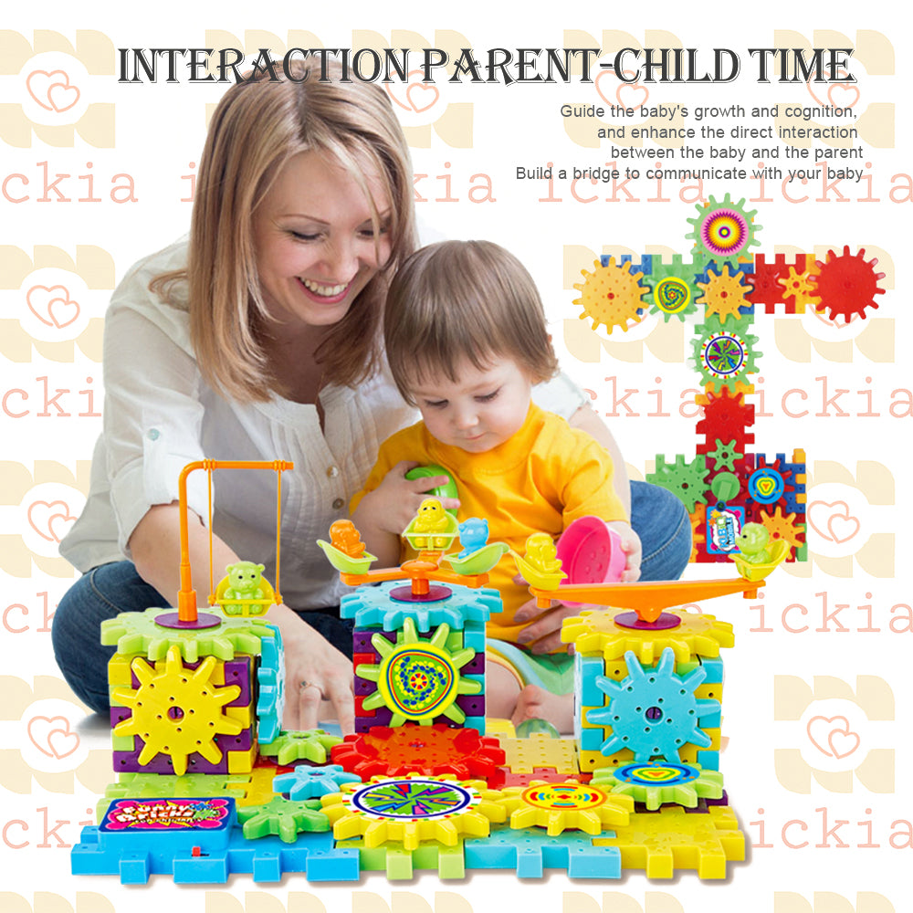 Electric Gears 3D Model Building Kits