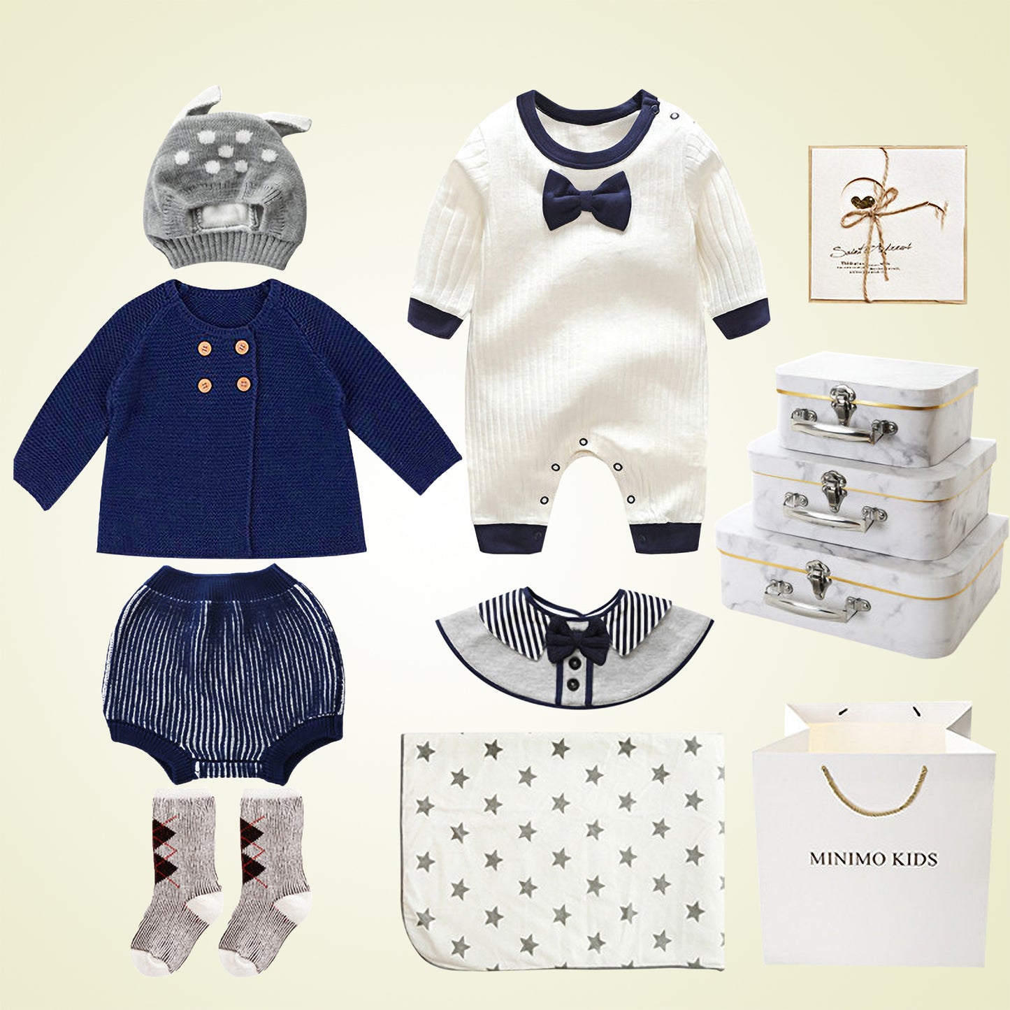 Newborn Baby Gift Box Newborn Clothes Set