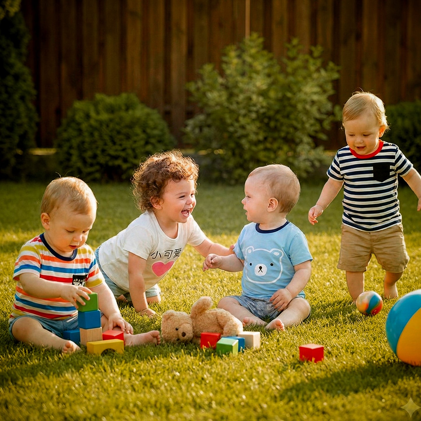 Children's Short-sleeved T-shirt cotton