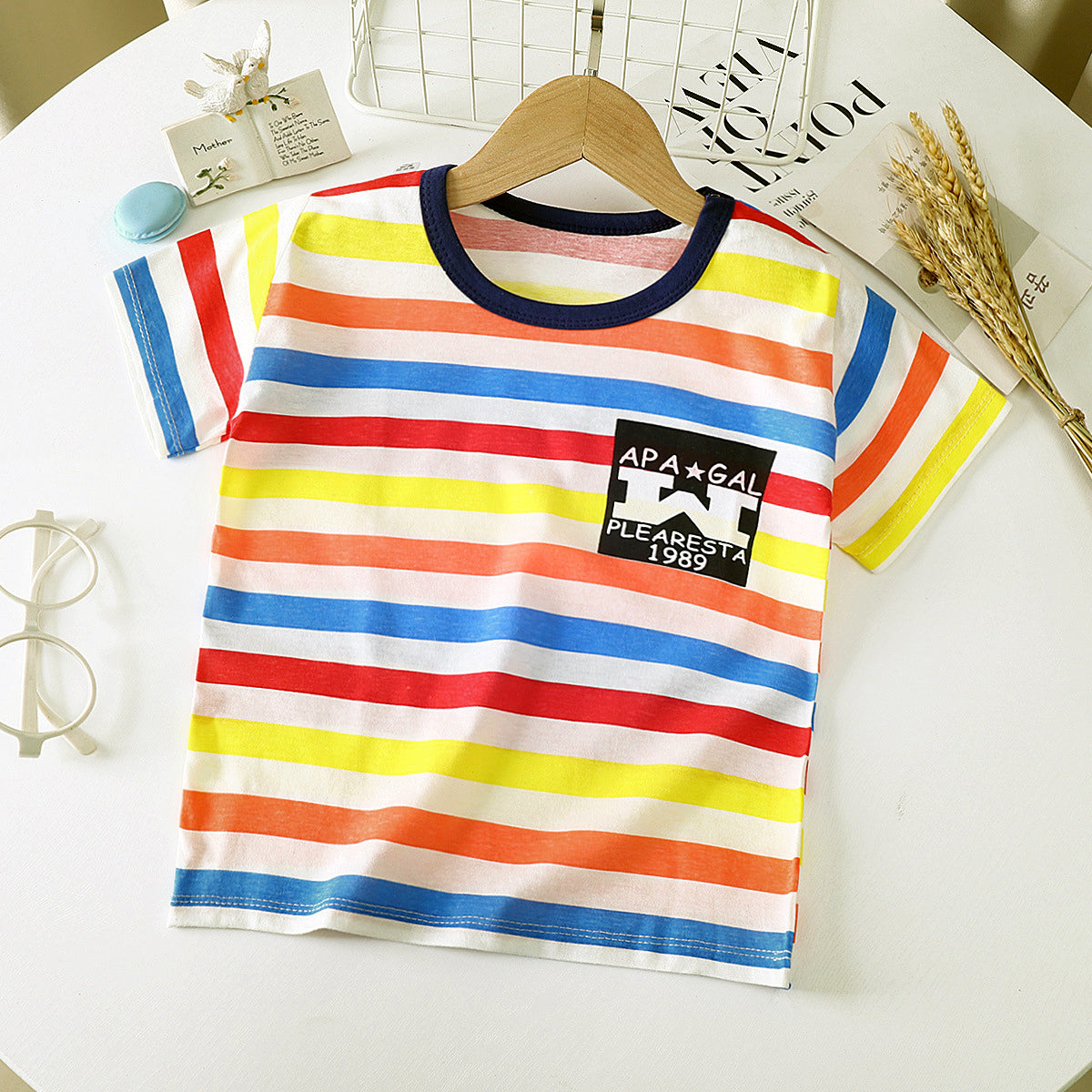 Children's Short-sleeved T-shirt cotton