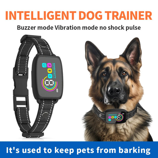 Smart Automatic Anti Barking Dog Collar (Rechargeable)