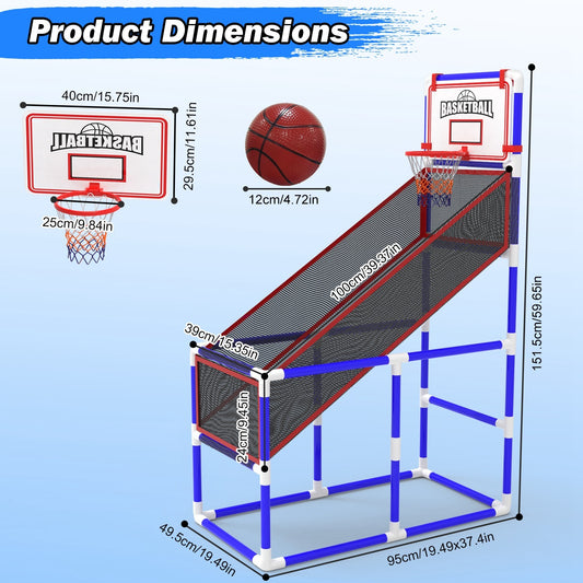 Basketball Game Set With 2 Balls