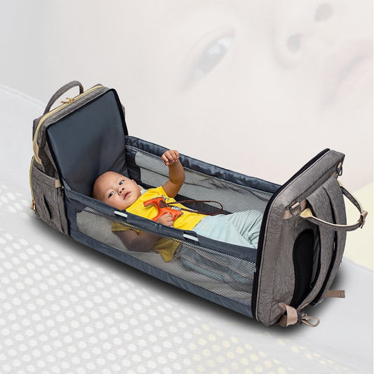 USB Charging Version Mommy Bed Backpack