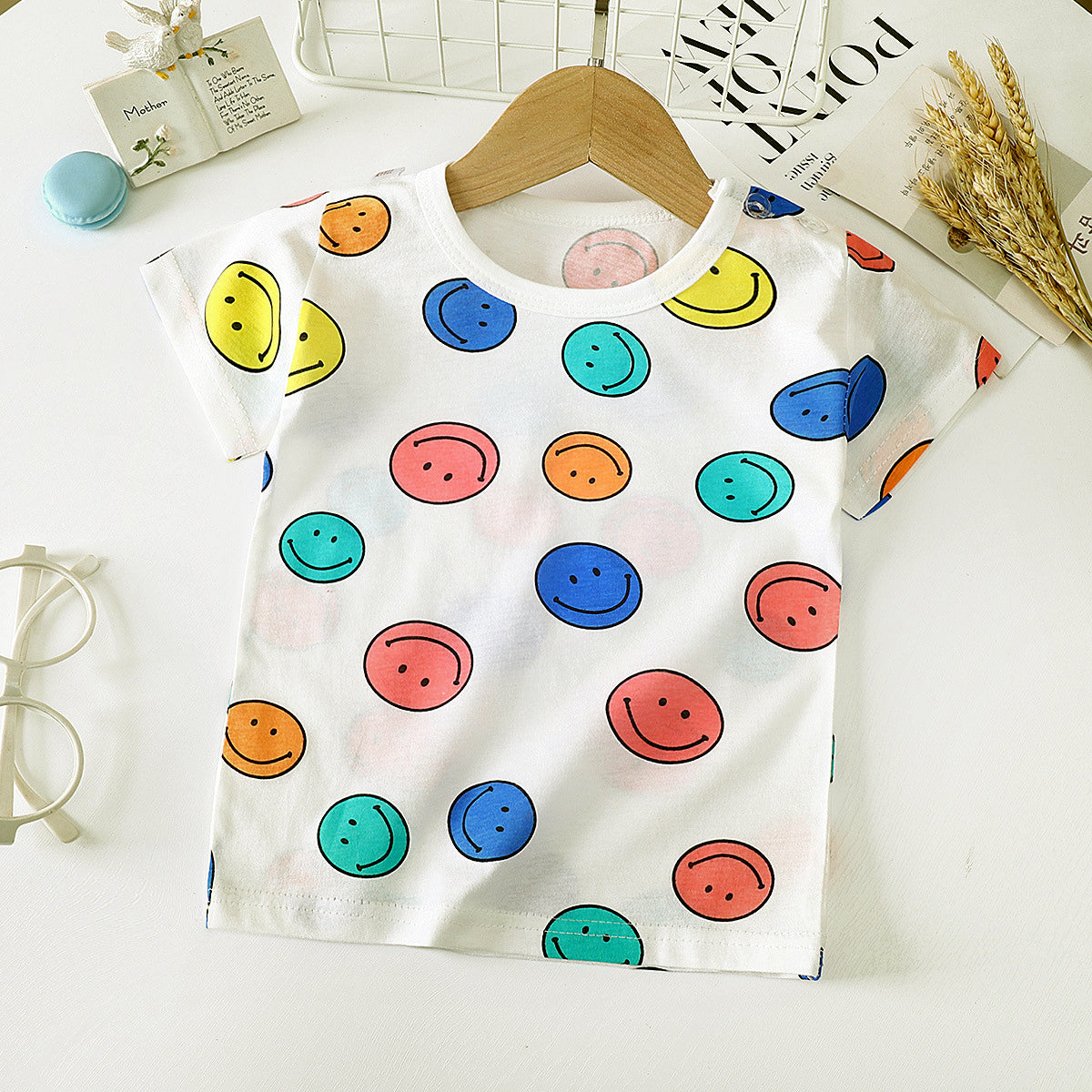 Children's Short-sleeved T-shirt cotton