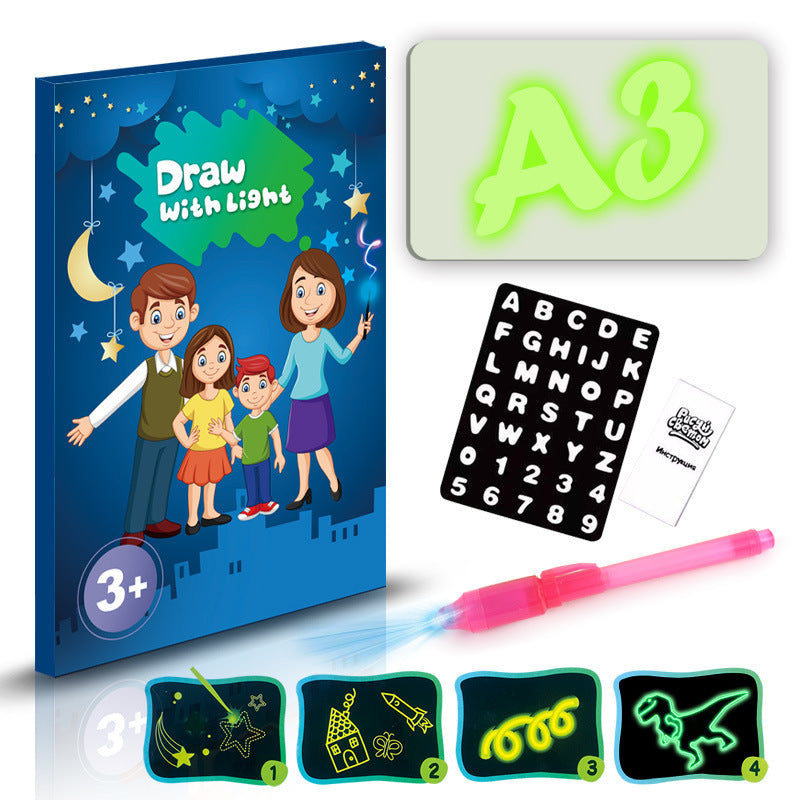 Educational Toy Drawing Pad 3D Magic 8