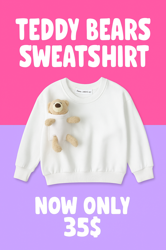 teddy pear sweatshirt