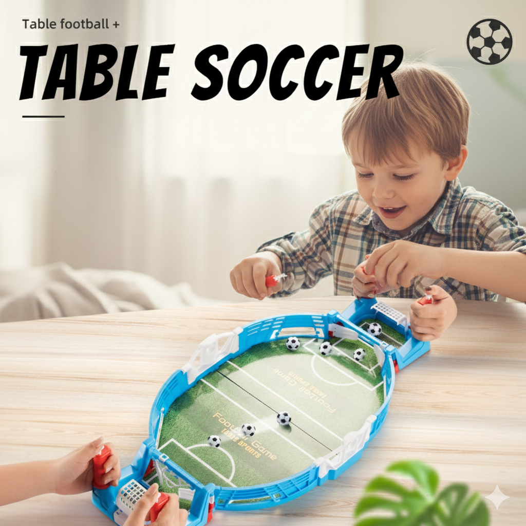 Mini Football Board Match Game Kit Tabletop Soccer Toys For Kids Educational Sport Outdoor Portable Table Games Play Ball Toys