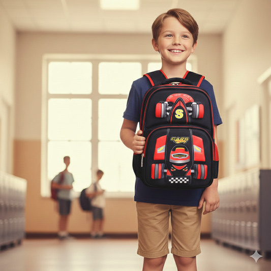 Boys Primary School Trolley School Bag