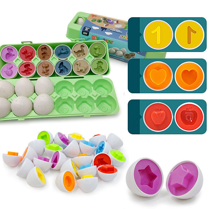 Smart Egg Toy Games Shape Matching Sorters